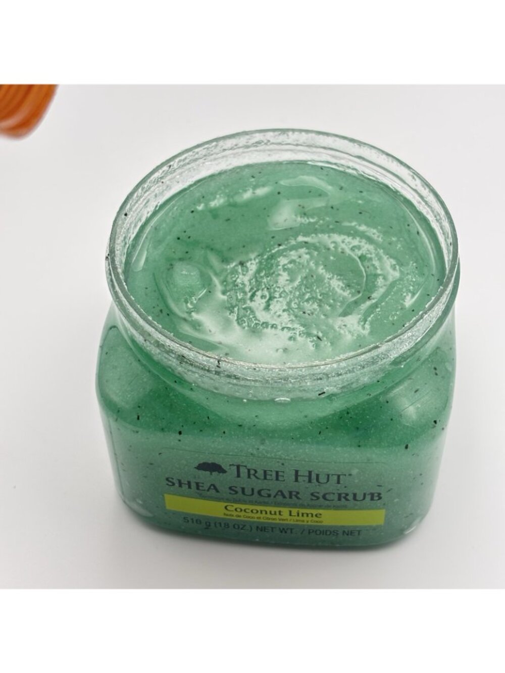 Tree Hut Coconut Lime Shea Sugar Exfoliating Hydrating Body Scrub 18 oz Green - Picture 7 of 11